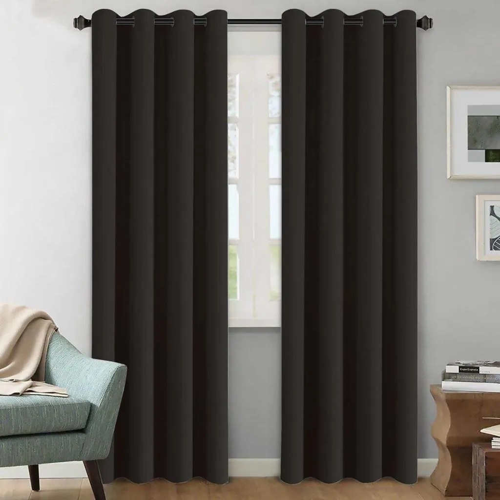 Juego De Cortinas Blackout Premium 280x220 Cm